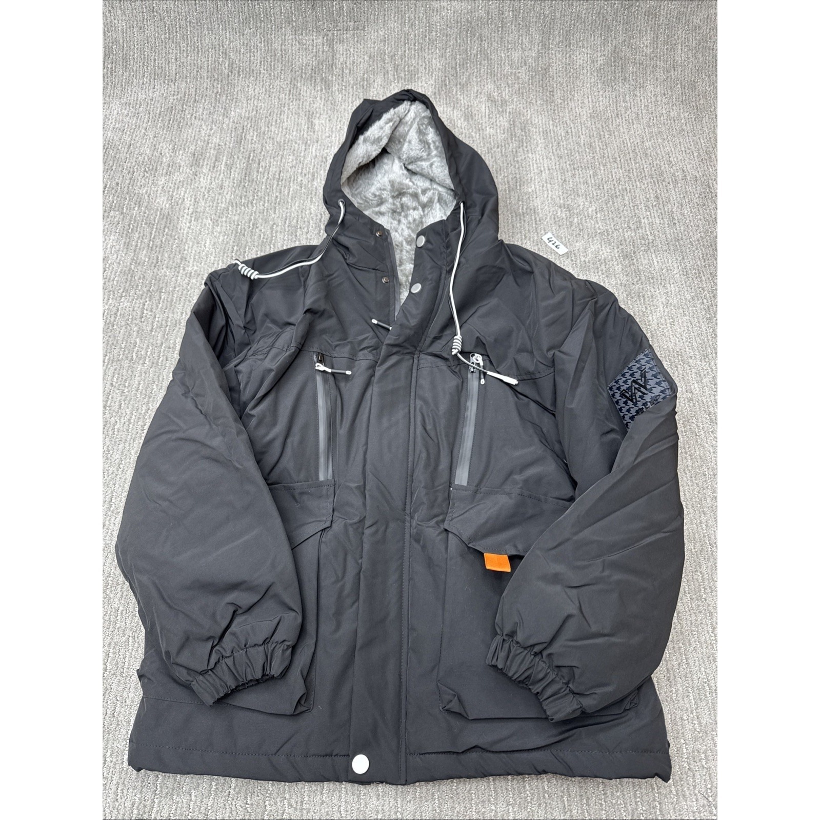 Sevdeogx Size Extra Large Winter Jacket Color Black #426